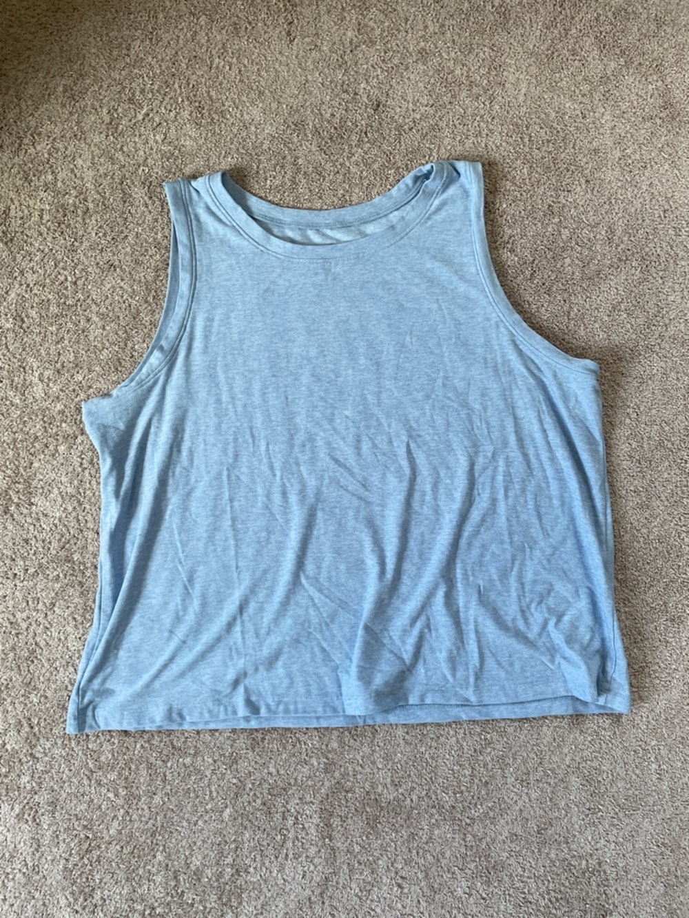 Beyond Yoga Sky Blue Sleeveless Tank